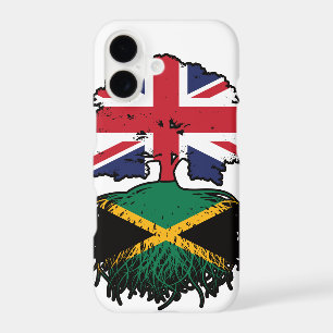 Jamaica Jamaican British UK Tree Roots Flag iPhone 17 Case