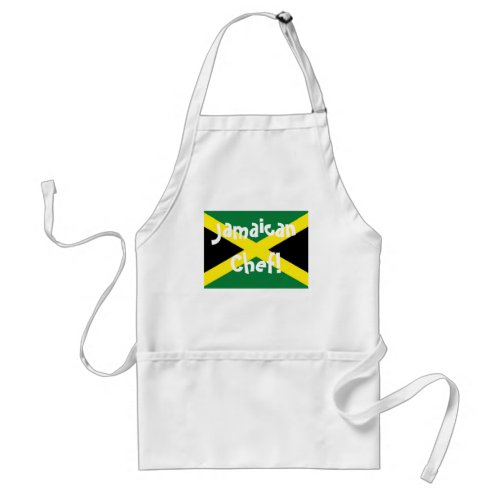 Jamaica jamaican Chef flag apron