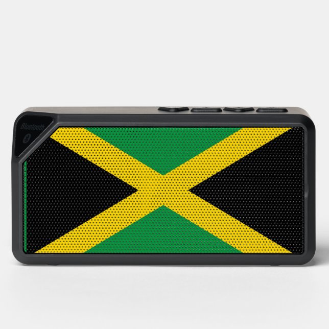 Jamaica Jamaican Flag Bluetooth Speaker (Front)