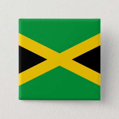 Jamaica Jamaican Flag Button