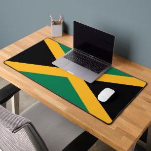 Jamaica Jamaican Flag Desk Mat