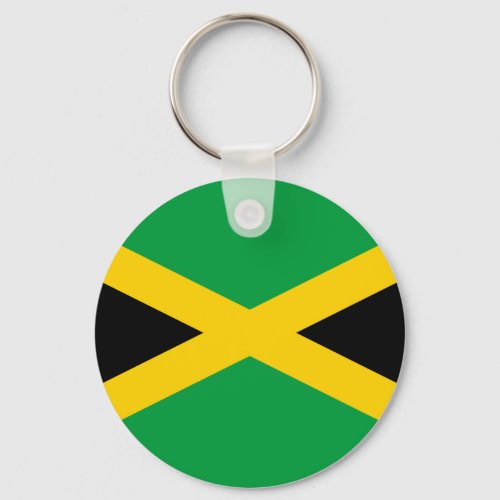 Jamaica Jamaican Flag Keychain