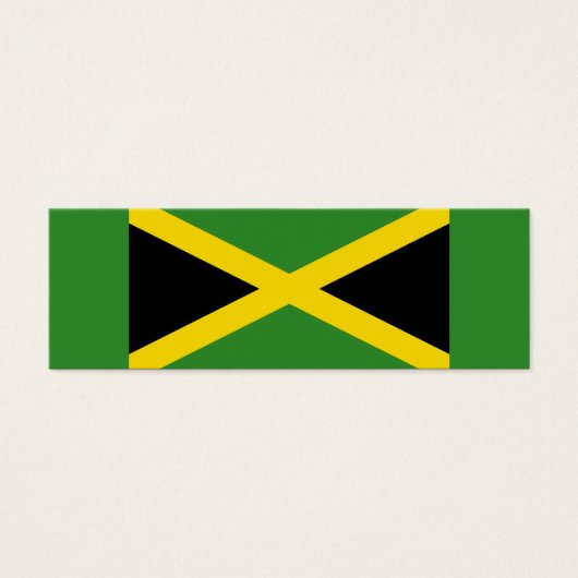 Jamaica – Jamaican Flag Small Bookmarks (Front)