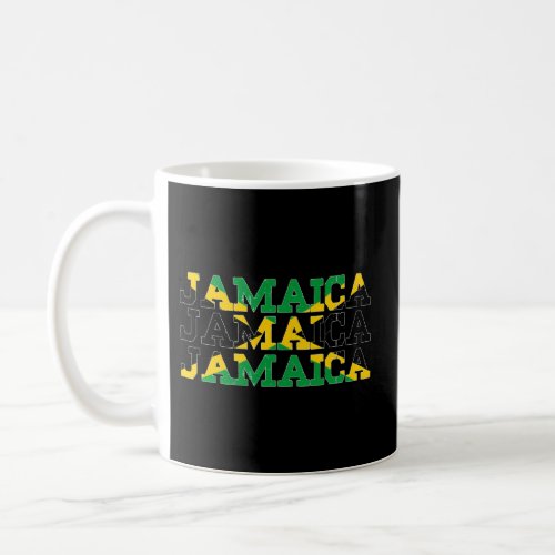 Jamaica Jamaican Flag Sports Coffee Mug