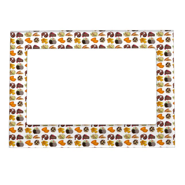 JAMAICA Jamaican Foods Caribbean Island Cuisine Magnetic Frame (Front)
