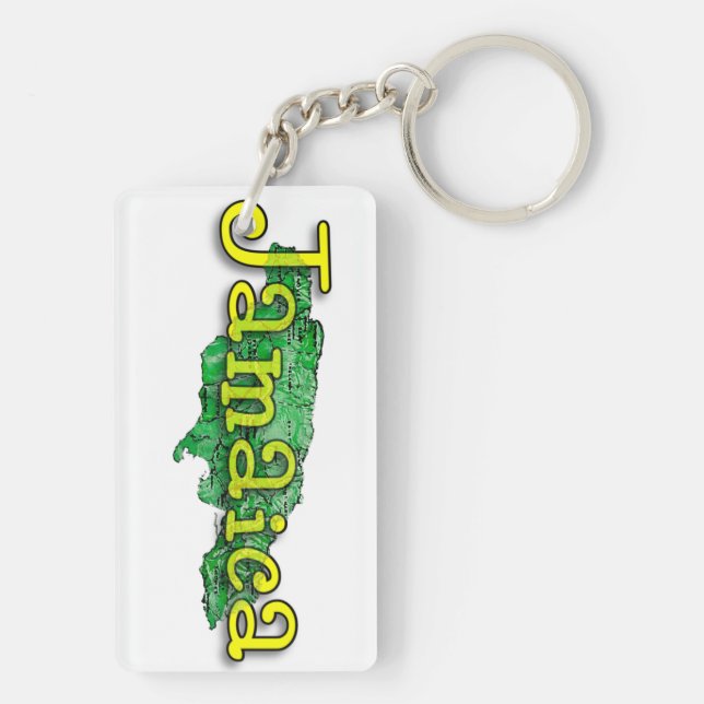 Jamaica Keychain (Back)