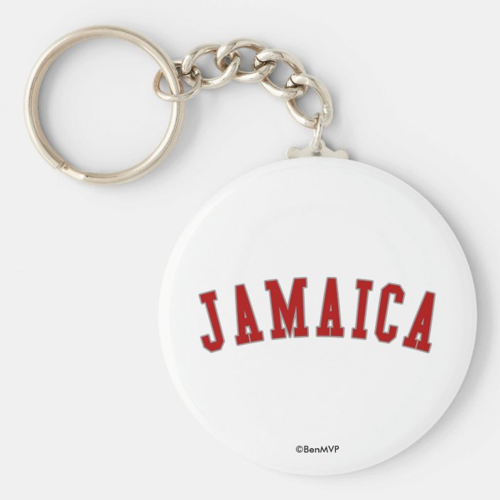 Jamaica Keychain