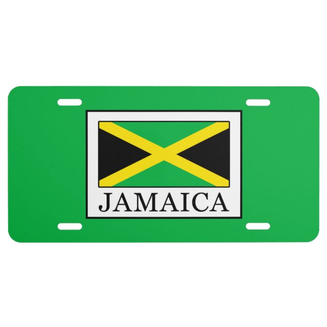 Jamaica License Plate (Front)