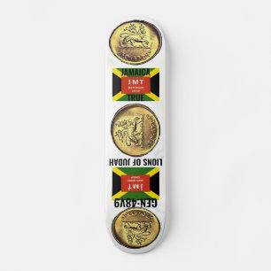 JAMAICA LIONS OF JUDAH Skateboard