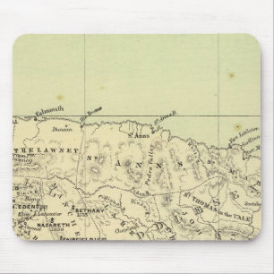 Jamaica Lithographed Map Mouse Pad