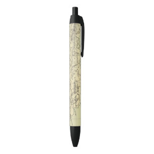 Jamaica Lithographed Map Pen