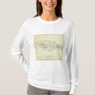 Jamaica Lithographed Map T-Shirt