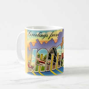 Jamaica Long Island Postcard Coffee Mug