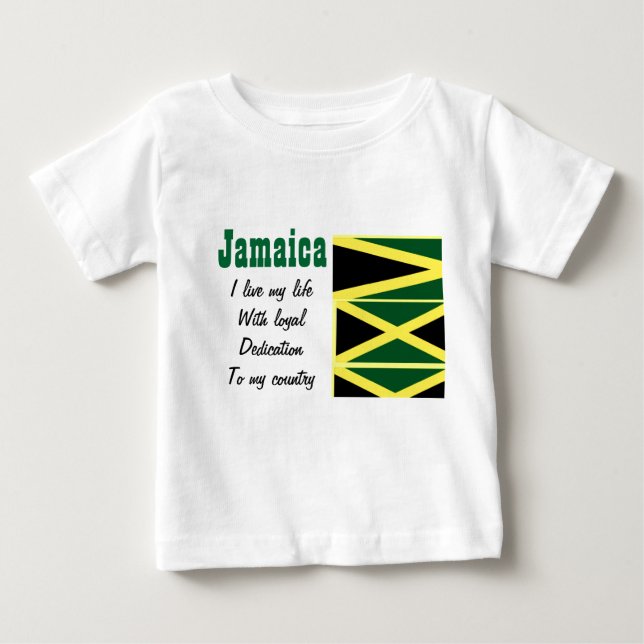 Jamaica-loyalty to my country t-shirts (Front)