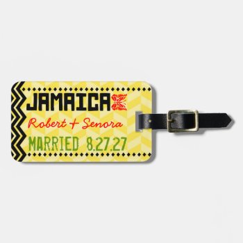 Jamaica Luggage Tag by 2TICKETS2PARADISE at Zazzle