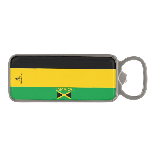 Jamaica Magnetic Bottle Opener (Front)