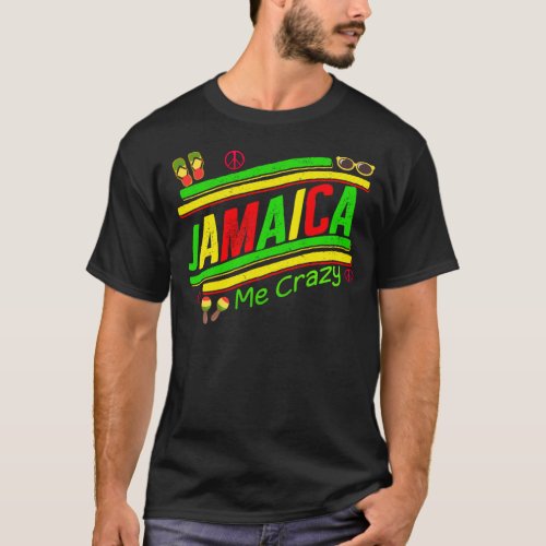 Jamaica Me Crazy Cruise Vacation Group Matching T_Shirt