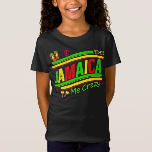 Jamaica Me Crazy Cruise Vacation Group Matching T_ T_Shirt