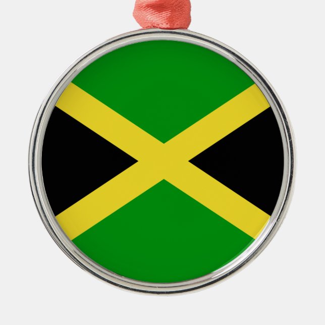 Jamaica Metal Ornament (Front)