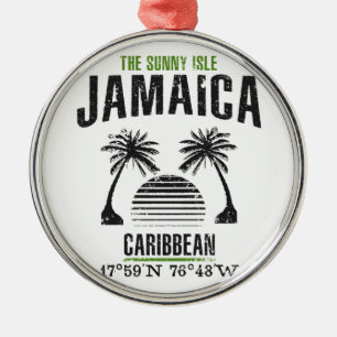 Jamaica Metal Ornament