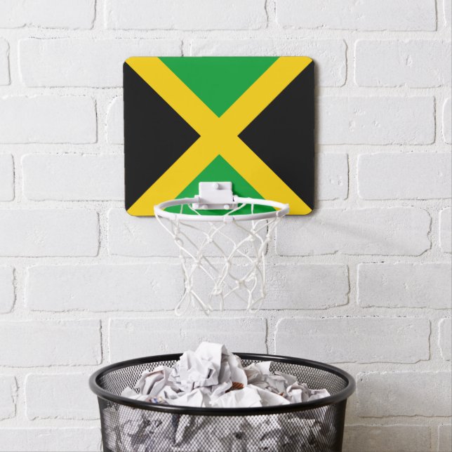 Jamaica Mini Basketball Hoop (In Situ)