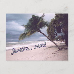 JAMAICA, MON! LET'S DO IT! CUSTOMIZABLE POSTCARD