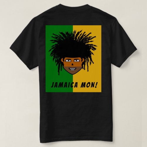Jamaica Mon Mens Basic Dark T_Shirt