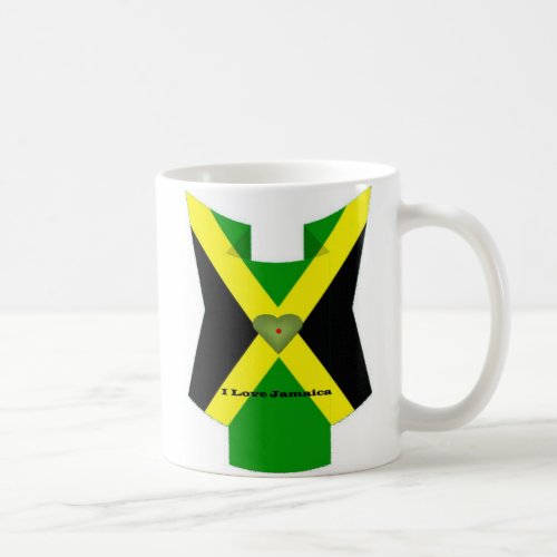 Jamaica National Colors Coffee Mug