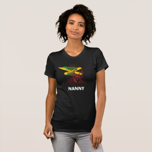 Jamaica national heroine nanny Jamaican culture T_Shirt