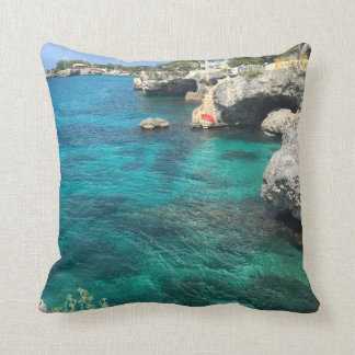 Jamaica Negril Throw Pillow 16x16