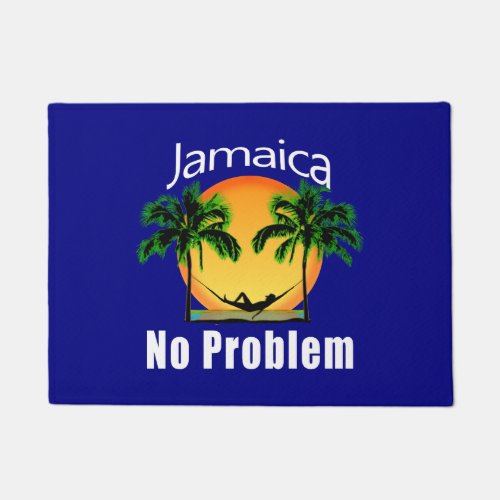 Jamaica No Problem Doormat