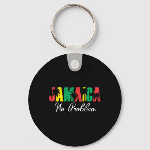 Jamaica No Problem! Jamaican Vacation Keychain
