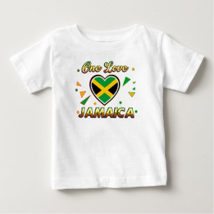 Jamaica One Love Group Vacation Cruise Matching Baby T-Shirt