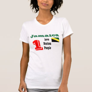 jamaica one love,one nation,one peole t-shirts