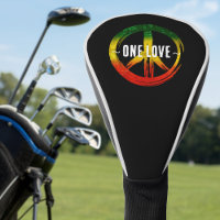 Jamaica One Love Rasta Color Peace Symbol Jamaican