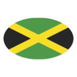 JAMAICA OVAL STICKER