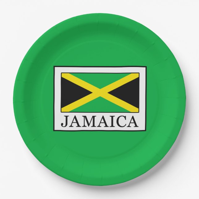 Jamaica Paper Plates (Front)