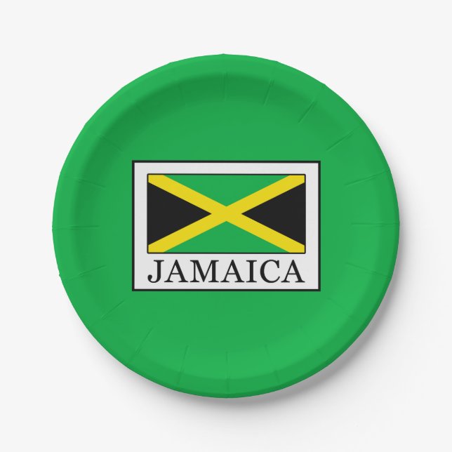 Jamaica Paper Plates (Front)