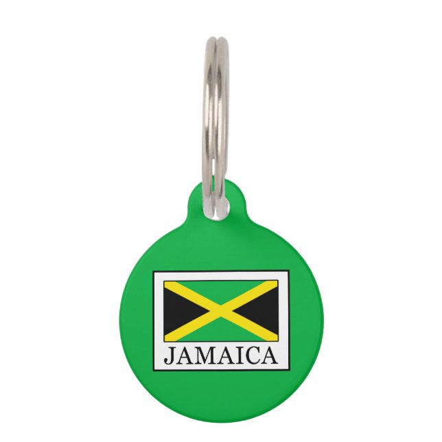 Jamaica Pet ID Tag (Front)