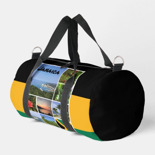Jamaica Photo Collage Duffle Bag