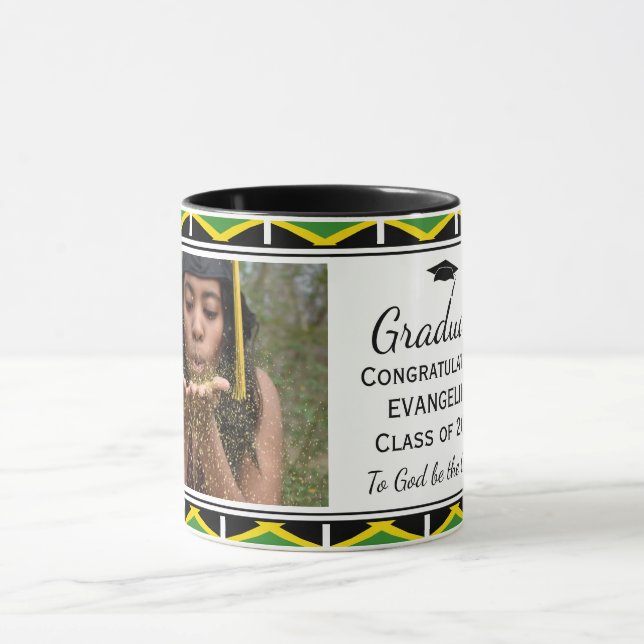 Jamaica Photo Graduation Mug (Center)