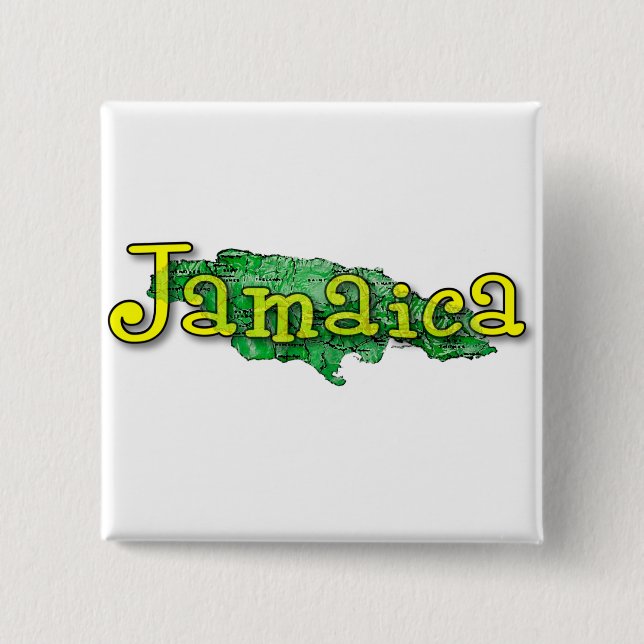 Jamaica Pinback Button (Front)