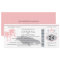 Jamaica Pink Gray Boarding Pass Wedding