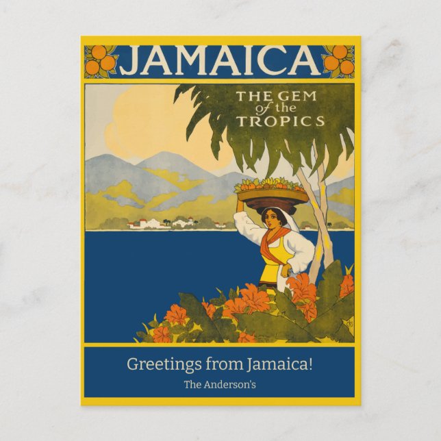 Jamaica Postcard (Front)