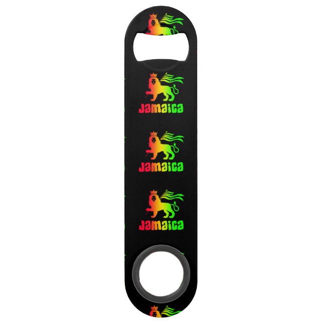 Jamaica Rasta Lion  Bar Key (Front)