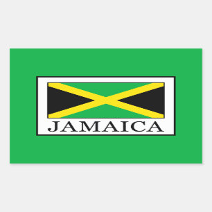Jamaica Rectangular Sticker