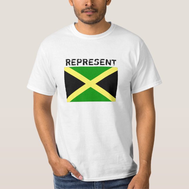 Jamaica REPRESENT T-Shirt (Front)