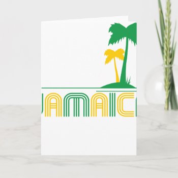 Jamaica Retro Greeting Card by brev87 at Zazzle