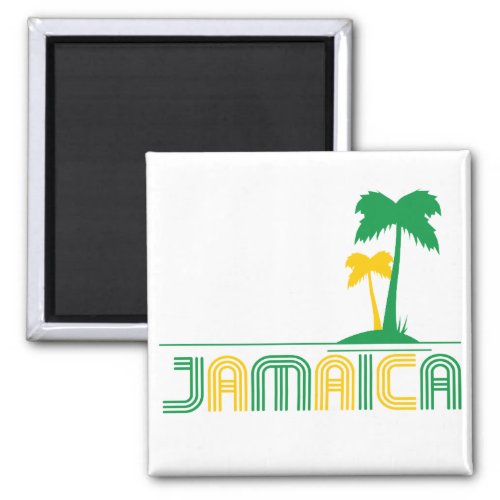 Jamaica Retro Magnet