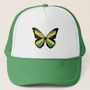 Jamaica Ripped Flag Trucker Hat